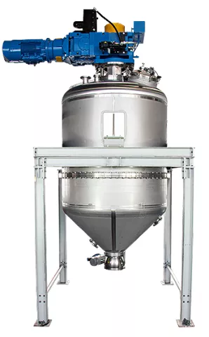 Chemical & food cylindro conical dryer