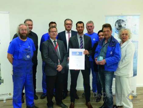 Work safety excellence at De Dietrich Process Systems