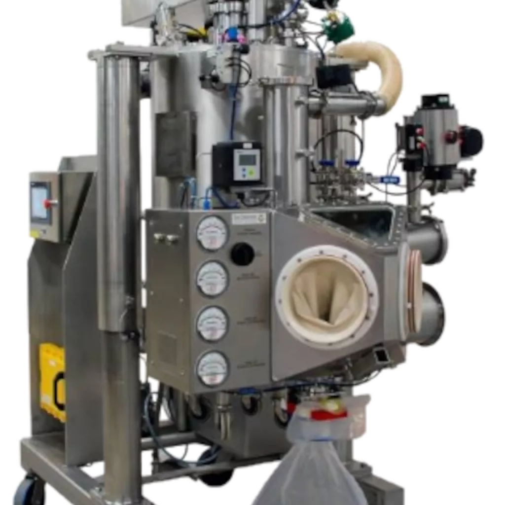 Glove Box on pilot Filter Dryer Rolab