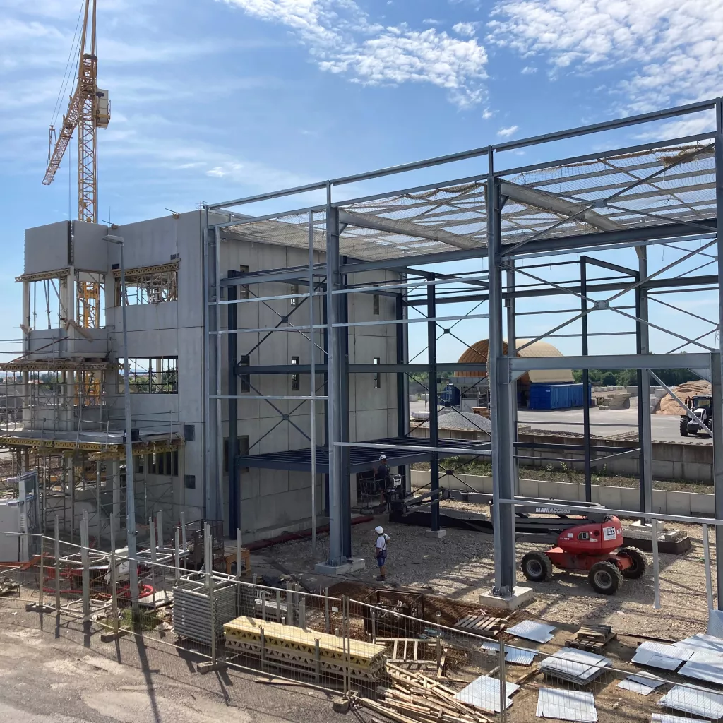 installation of recycling facility
