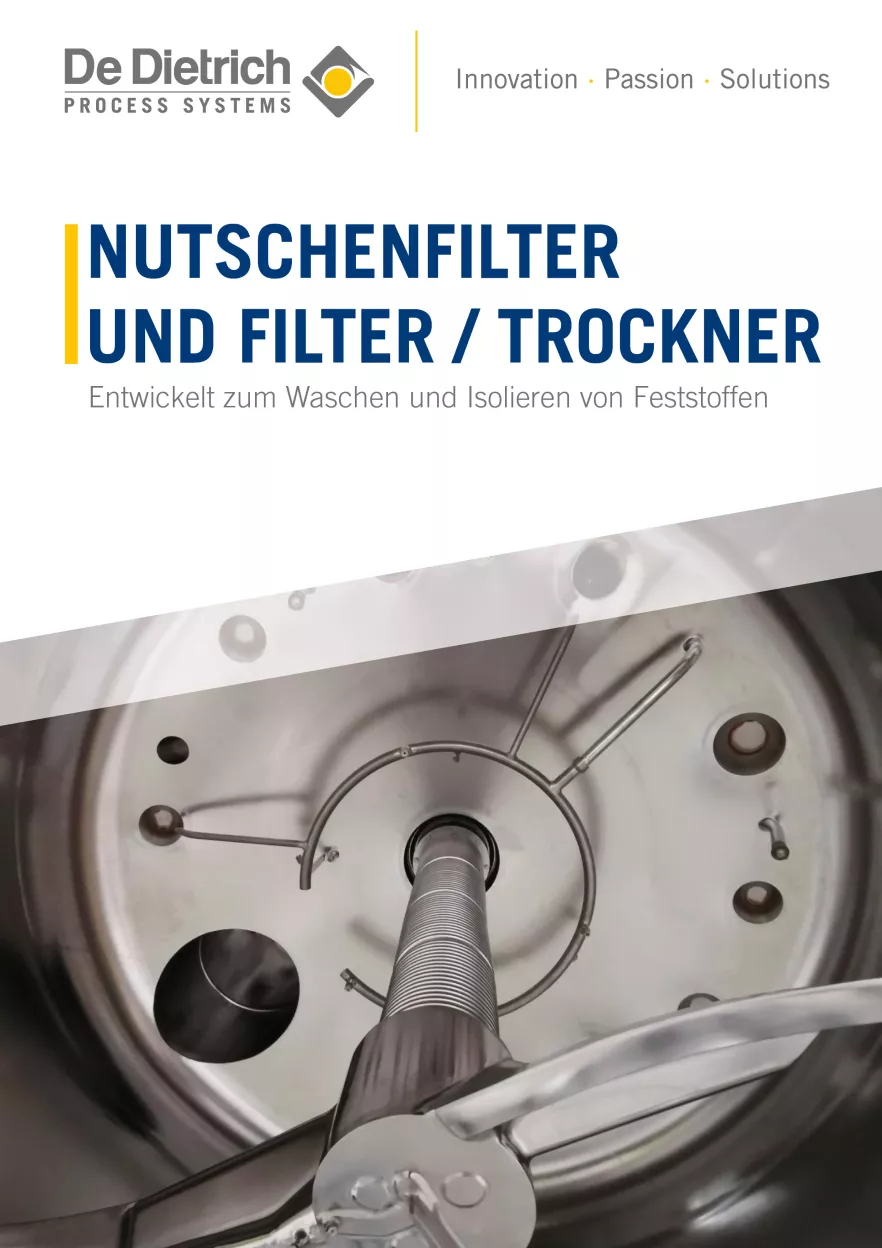 Filter / Trockner Broschüre