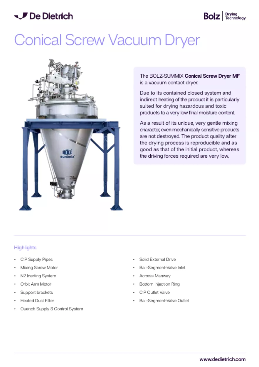 Screenshot Flyer-Conical-Screw-Dryer-EN