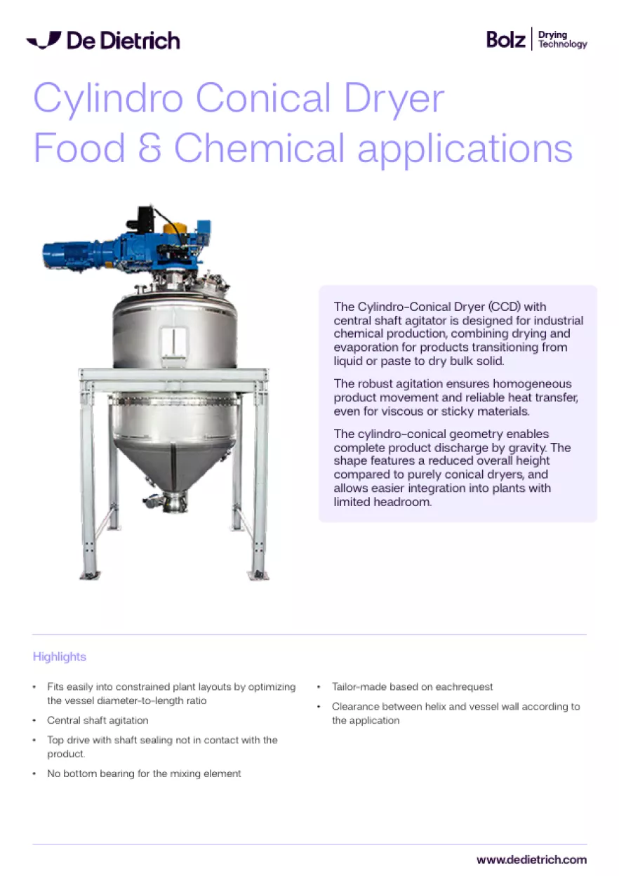 Screenshot Flyer-Cylindro-Conical-Dryer-Chemical-EN