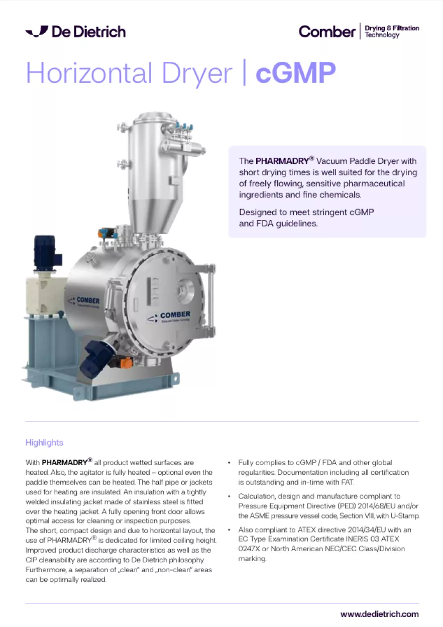 Screenshot Flyer-Horizontal-Dryer-Pharmadry-Pharma-EN