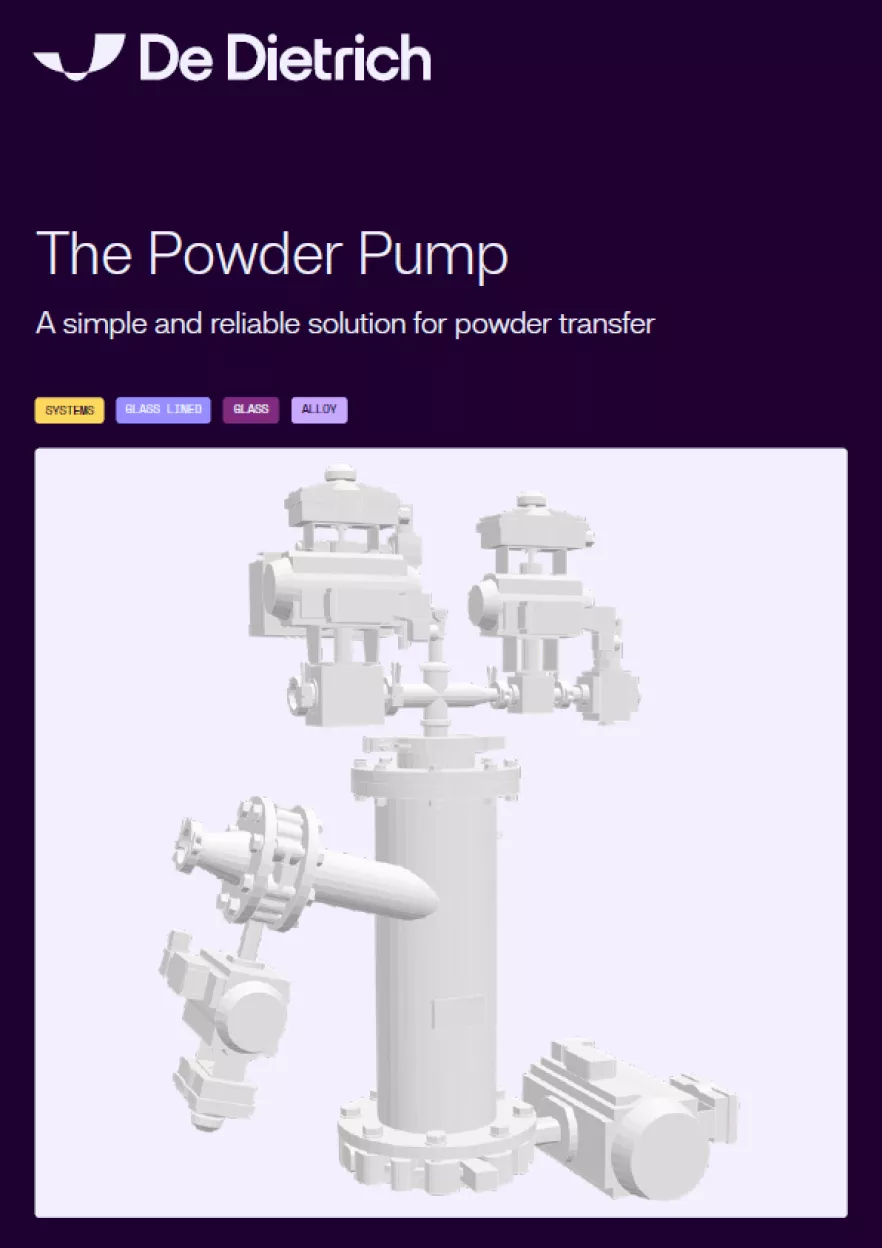 Screenshot Powder Pump Brochure EN