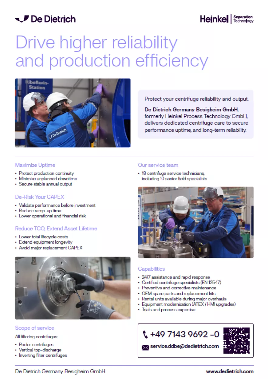Centrifuge Services