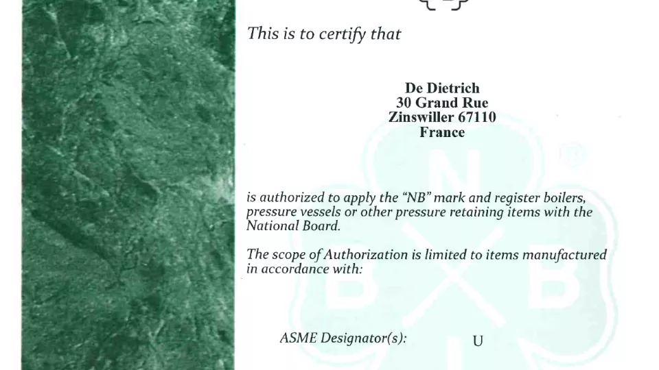 National Board NB - EN