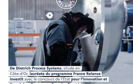 France Relance & De Dietrich Process Systems