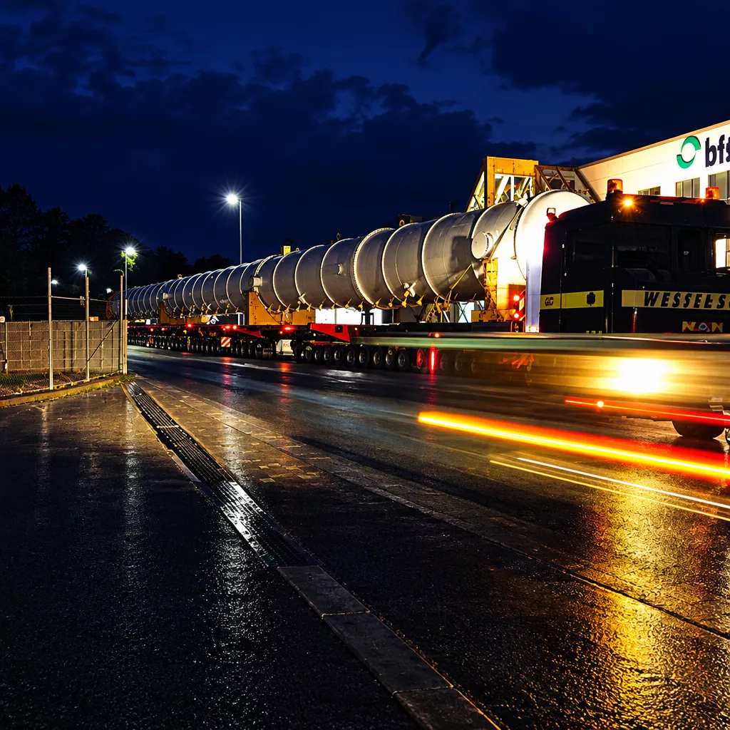 A Nox Column Shipment by train