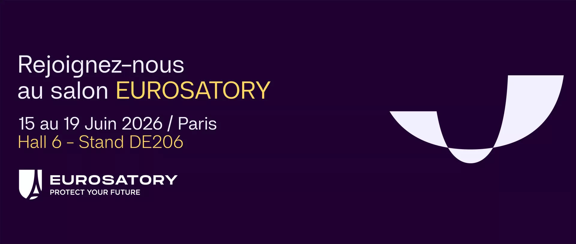 Rejoignez-nous au salon Eurosatory