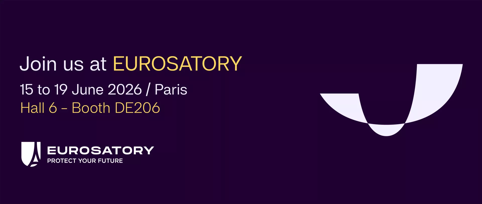Join us at Eurosatory 