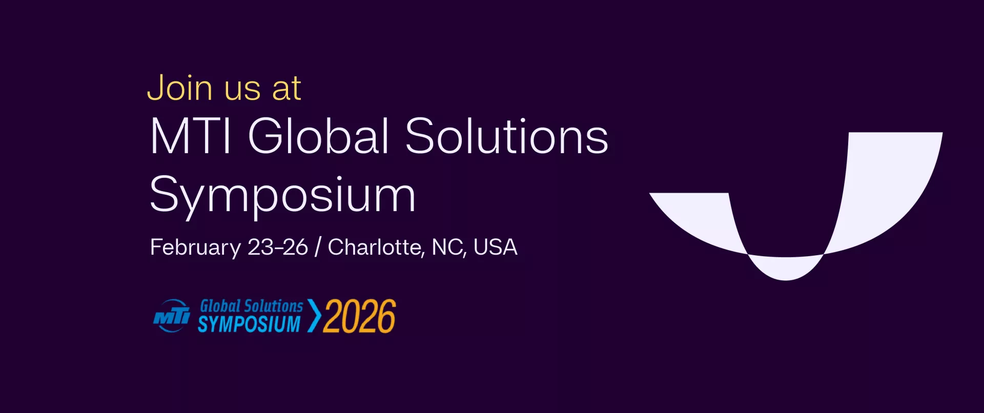 Join us at Global Solutions Symposium